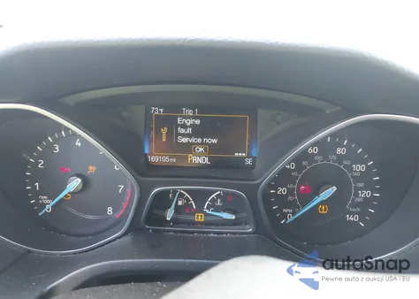 2015 Ford Focus Se from USA, damaged, VIN 1FADP3F2XFL214692